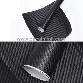 Combo 5 mét Decal carbon sọc dán xe, dán oto