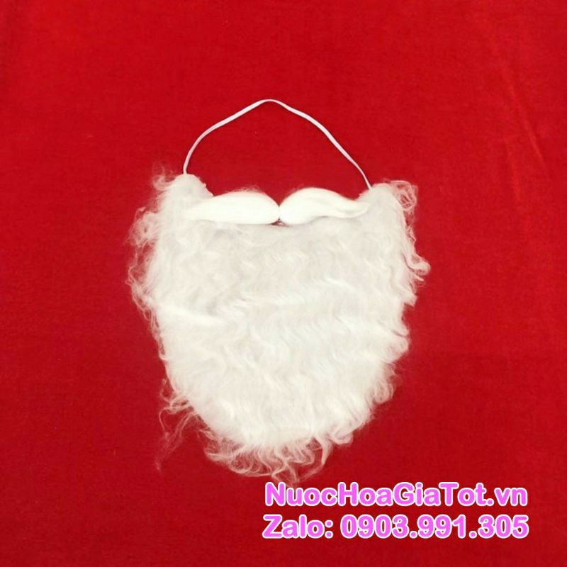 Bộ râu giả hóa trang ông già noel noen santa claus giáng sinh
