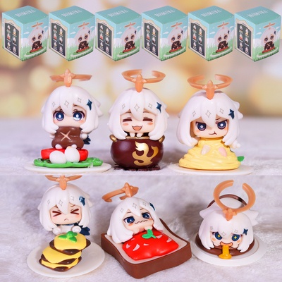 Set 6 Mô Hình Đồ Chơi Nhân Vật Trong Paimon Is Not Khẩn Cấp