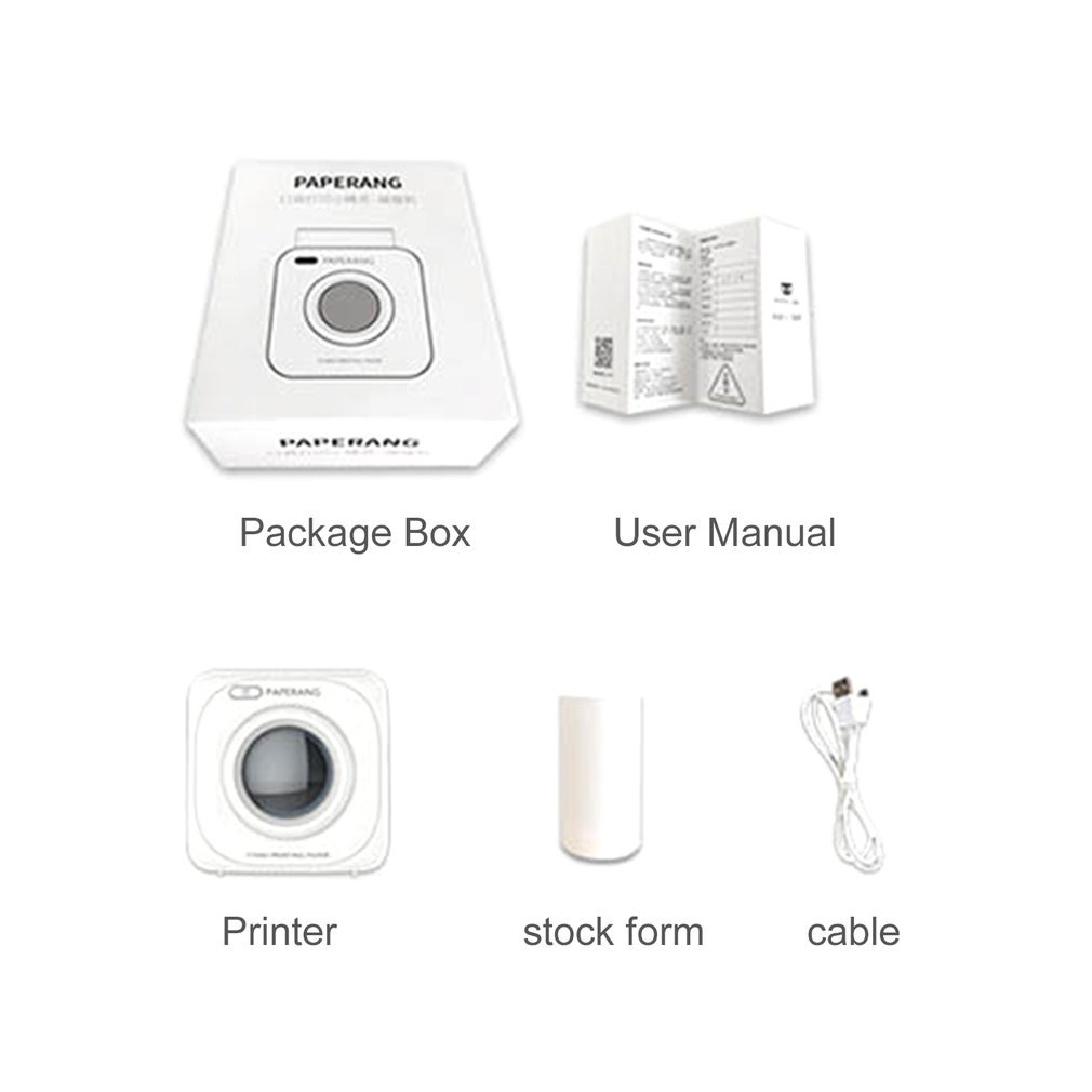 🎐HS🎐Máy in mini nhiệt P1 Paperang kết nối Bluetooth với ios, android | máy in ảnh du lịch | BigBuy360 - bigbuy360.vn