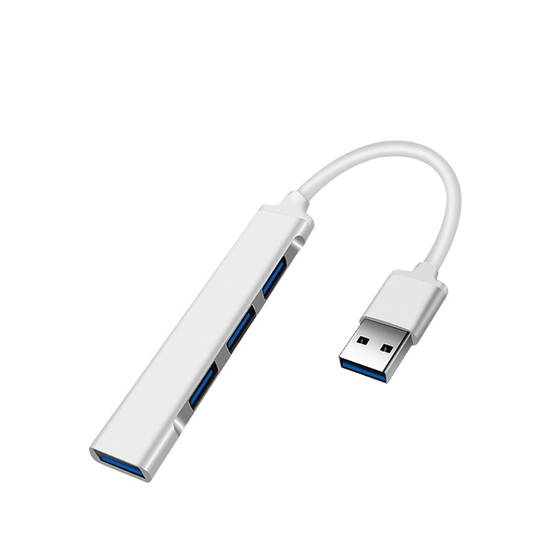 Hub USB Type C Sang 4 Cổng USB 3.0 Kết Nối Chuyển Đổi Cho Macbook Laptop PC- HUB PESTON Vỏ Kim Loại Cao Cấp