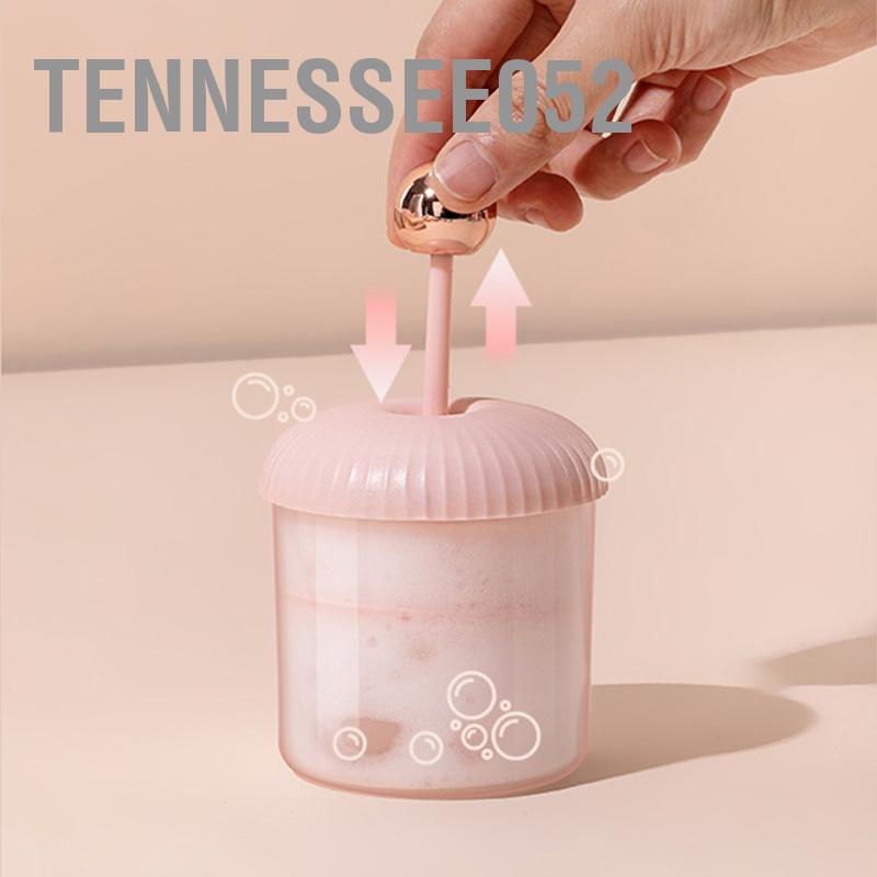Tennessee052 Máy tạo bọt sữa rửa mặt Di động Cốc có thể tái sử dụng để đi du lịch