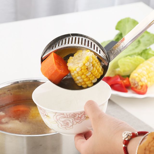 Vá Inox Nhà Bếp Ăn Lẩu Kèm Lưới Tháo Rời Tiện Dụng