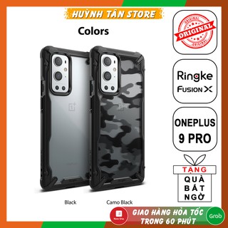 Ốp lưng Oneplus 7 Pro, 8 Pro, 8T,9R,9 Pro chống sốc Ringke Fusion X chính hãng Korea chống va đập,bảo vệ camera