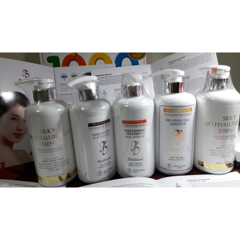Tinh chất dưỡng da Sinbicos 500ml cho spa