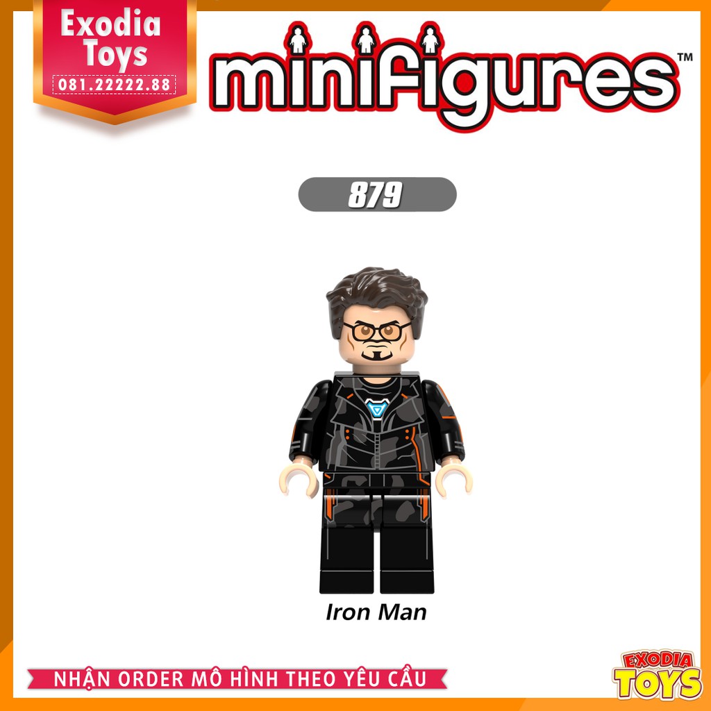 Xếp hình Minifigure Marvel Siêu anh hùng Avenger Infinity War Cuộc Chiến Vô Cực - Đồ chơi lắp ghép sáng tạo - X0194