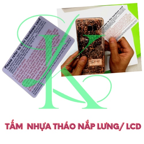 Dụng cụ tháo nắp lưng  và màn hình cho các dòng điện thoại