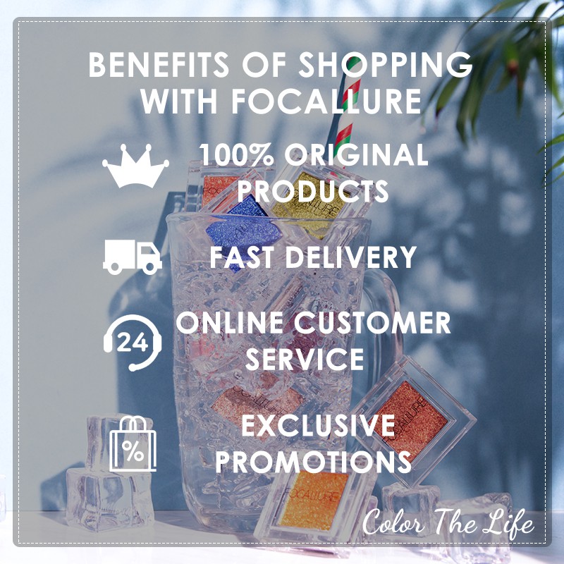 (Hàng Mới Về) Phấn Mắt Đơn Sắc Focallure 12 Màu Tùy Chọn Fa75D | BigBuy360 - bigbuy360.vn