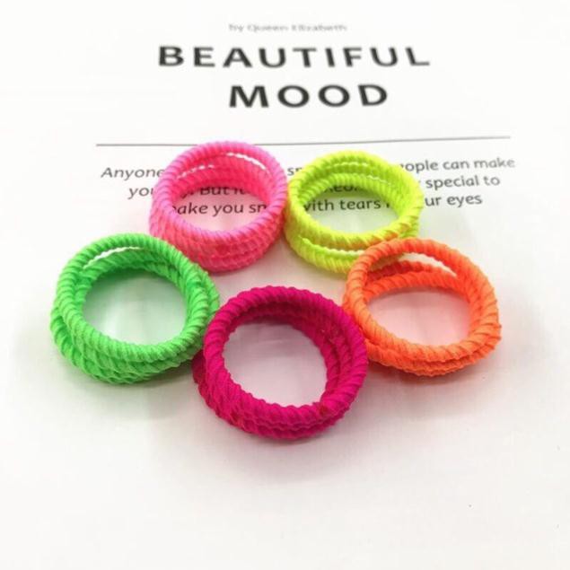 Combo 100 dây buộc tóc cho bé