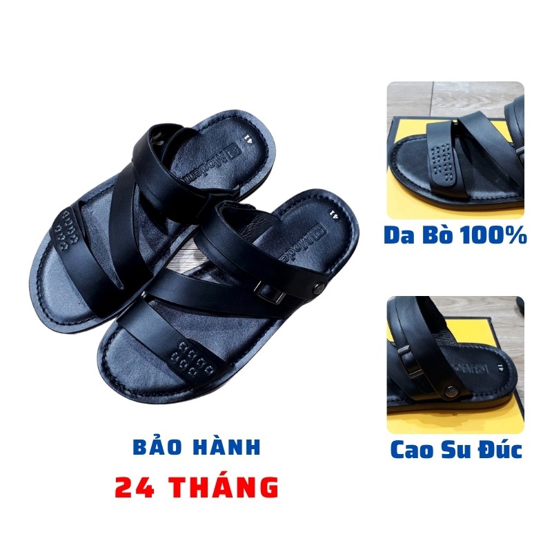 Dép Sandal Nam Cao Cấp-Dép Quai Hậu 3 Quai Chéo CAMELO BC03D