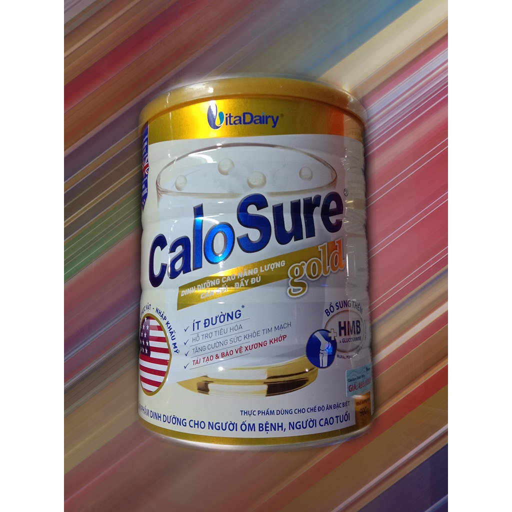 Sữa CaloSure Gold 900g (ít đường)