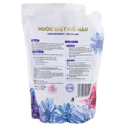 VinMart Home nước giặt giữ màu túi 1.8kg