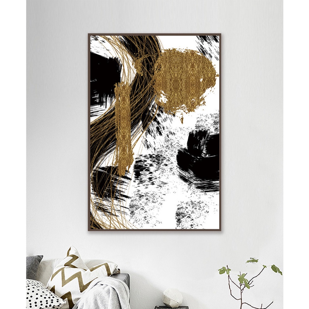 In hình ép gỗ Laminate TRANH TRỪU TƯỢNG - Mẫu 26 (1 HCN 40x60, 50x75, 60x90). In ảnh theo yêu cầu