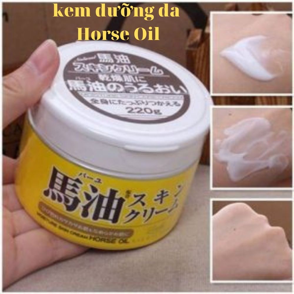 Kem dưỡng da Horse oil Nhật Bản - tinh chất dầu ngựa dưỡng da nội địa Nhật 200 g