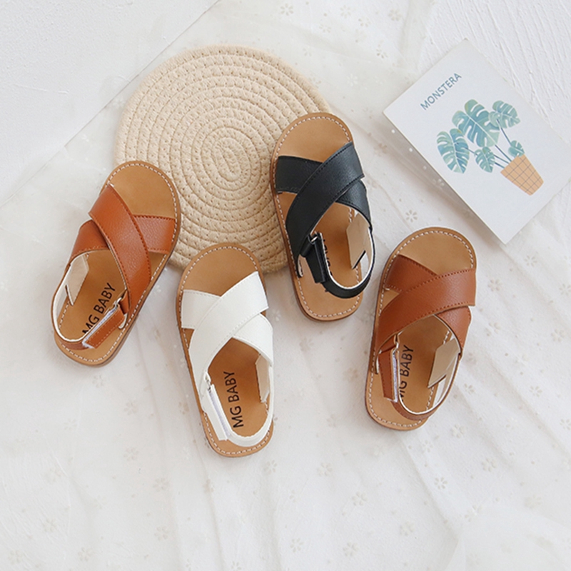 Giày sandal quai chéo dễ thương cho bé từ 2-6 tuổi