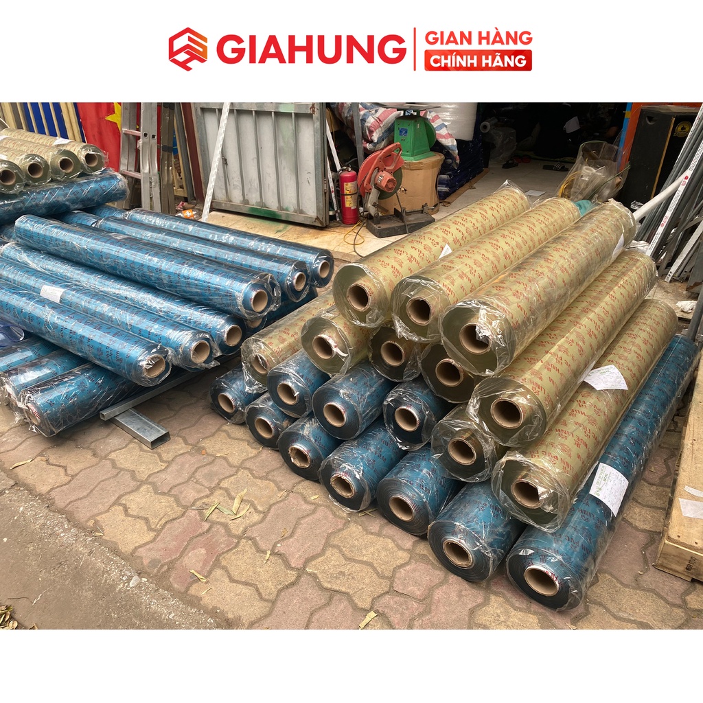 Màng nhựa PVC trong dẻo dày 2mm, khổ rộng 1200mm, dài 20m cao cấp chính hãng - GIAHUNGPRO