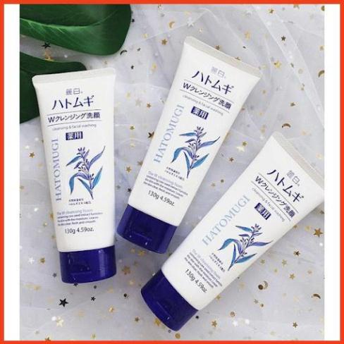 Sữa rửa mặt Hatomugi  130g và 170g Nhật bản