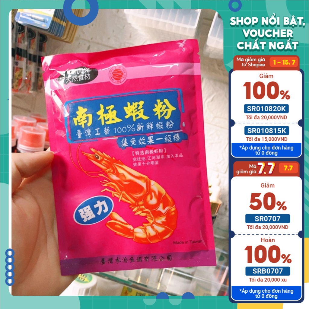 Bột Tôm nam cực Thủy Bạc