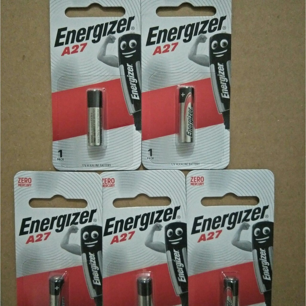 Combo 5 vỉ Pin A27 27A 12V ENERGIZER Pin Cửa Cuốn Pin Remote