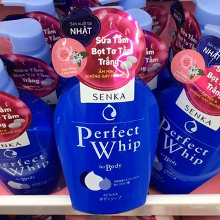 Sữa tắm dưỡng ẩm Senka Perfect Whip for Body 500ml