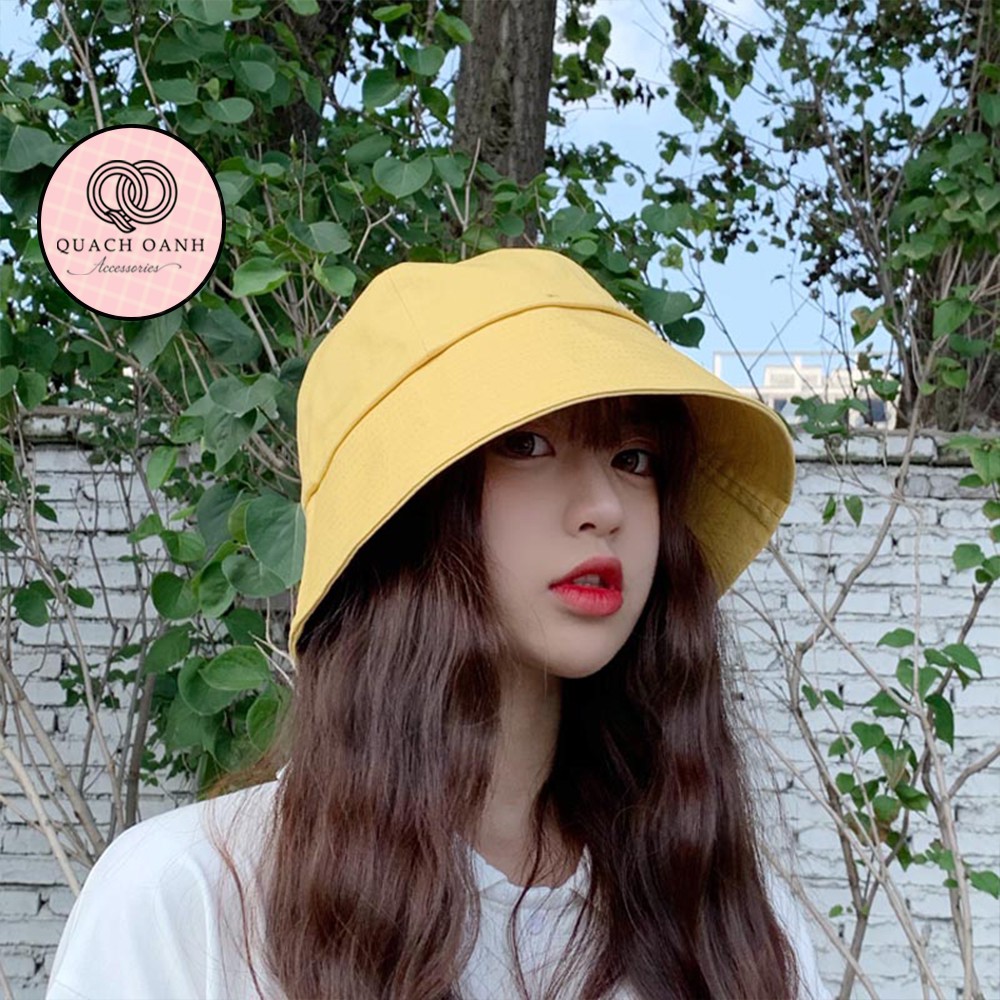 Mũ bucket tai bèo vành cụp trơn unisex – MU52
