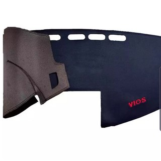 Thảm taplo da Vân Cacbon VIOS đời 2014-2019