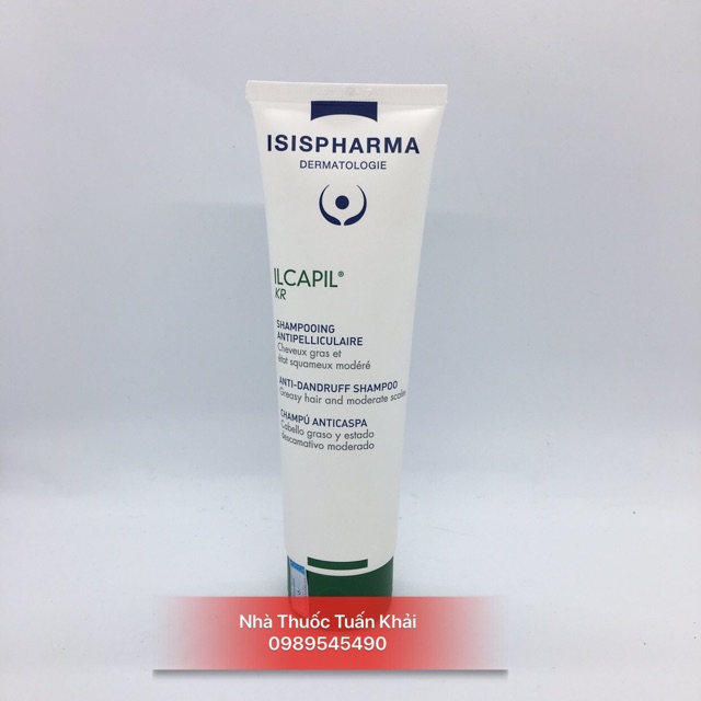 Isis Pharma Ilcapil KR Shampoo - Nuôi Dưỡng Tóc - Giảm Nhờn - Gầu - Bot 150ml