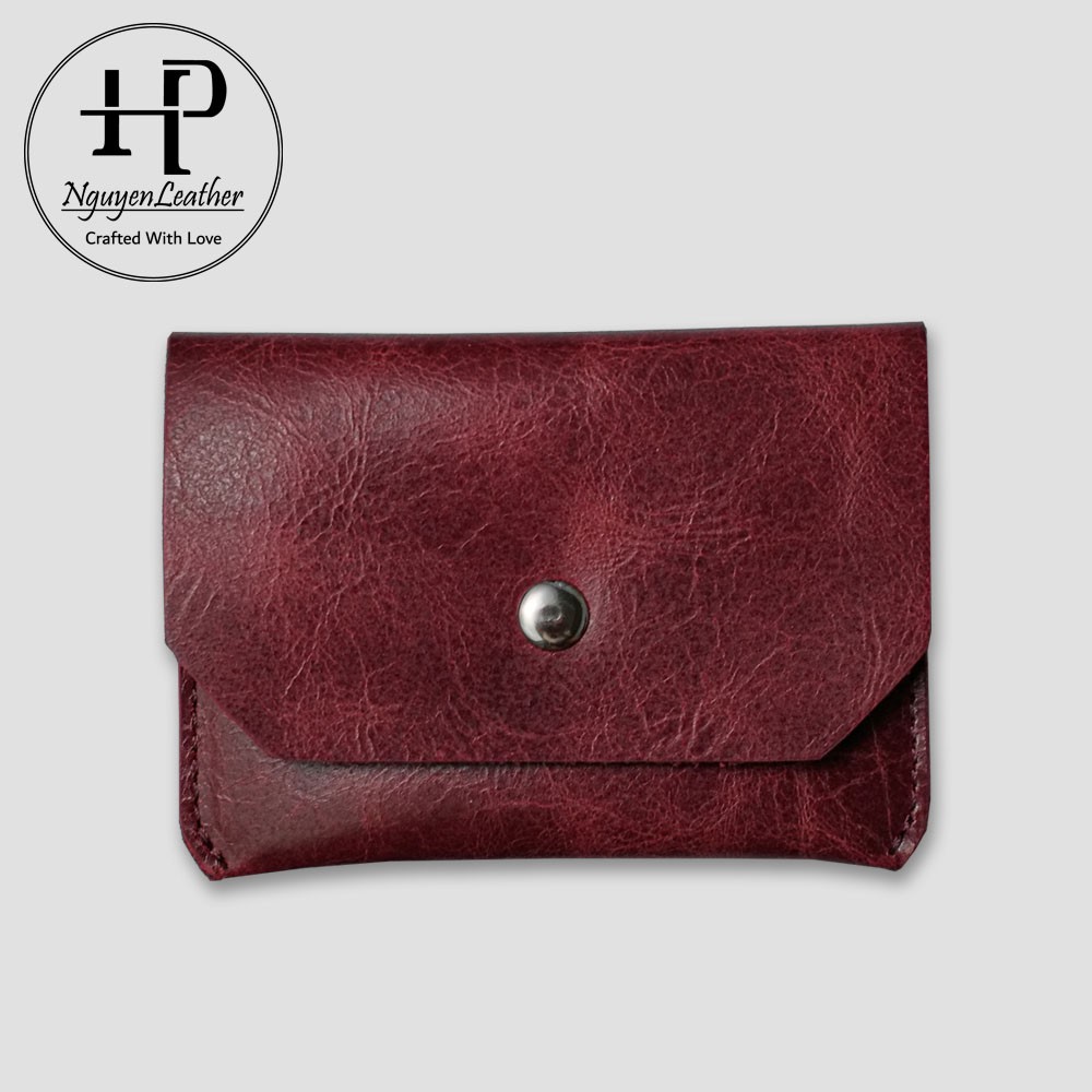 Ví Đựng Thẻ ATM, Card Holder Đựng Namecard Da Bò Thật Nhỏ Gọn | BigBuy360 - bigbuy360.vn