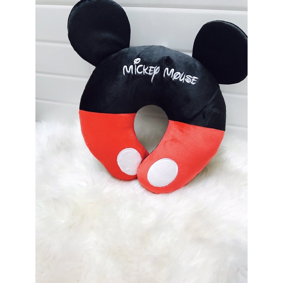 Gối kê cổ hình mickey