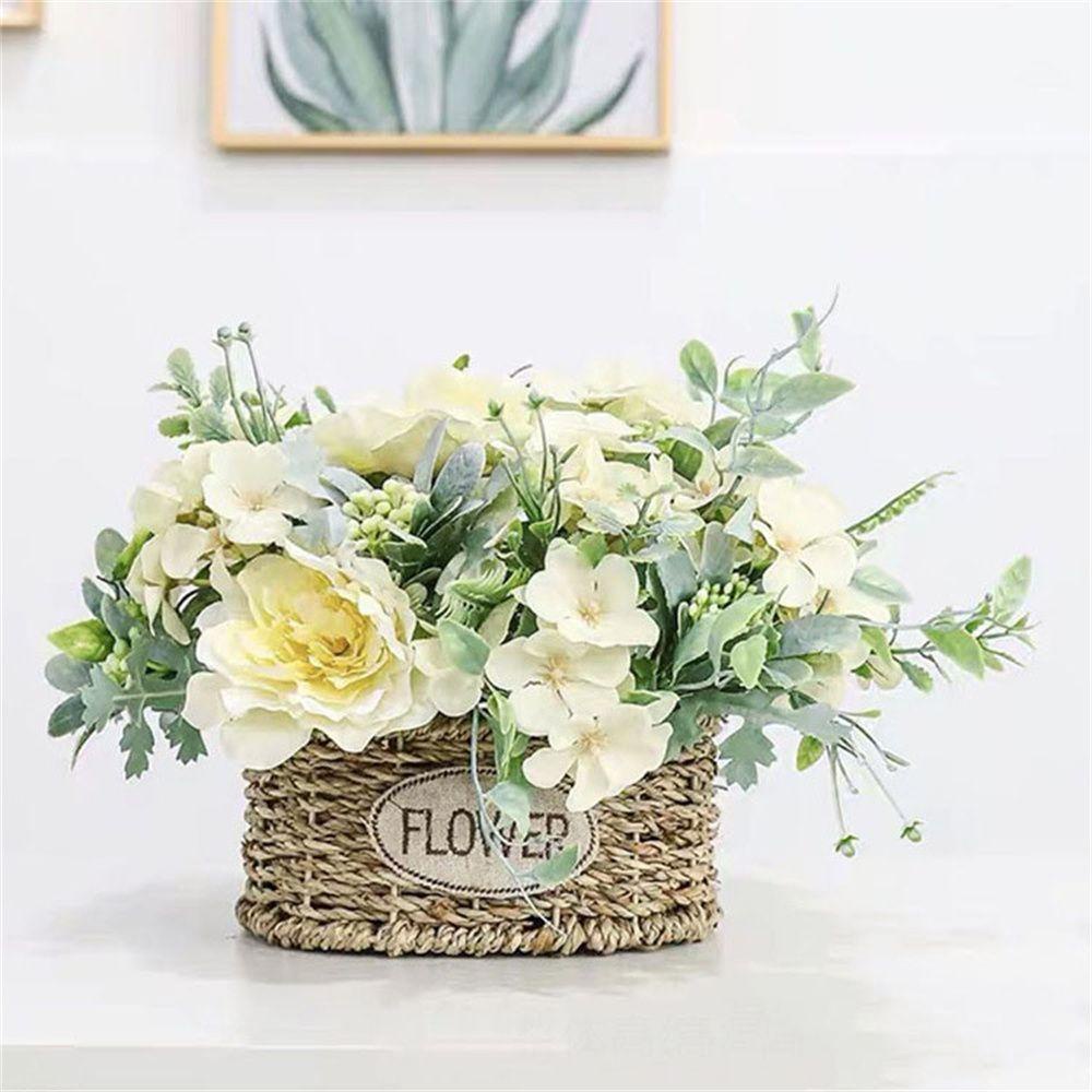 LANSEL Bó Hoa Hồng Lụa Trang Trí Tiệc Cưới