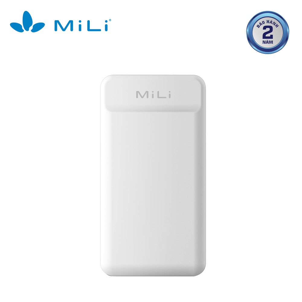 [Mã ELDTR70 giảm 5% đơn 150K] Sạc dự phòng MiLi Power shine II 10,000mAh/3.7V - HB-M90