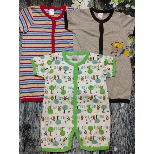 Set 3 body cộc Next size 12m