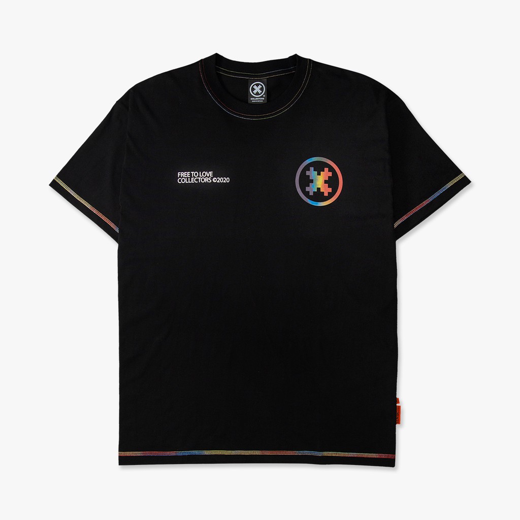 Áo thun Đen Collectors "Free To Love"
