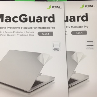 Dán 5in 1 cho macbook pro 15 touch bar / ko touch. hàng jcpal