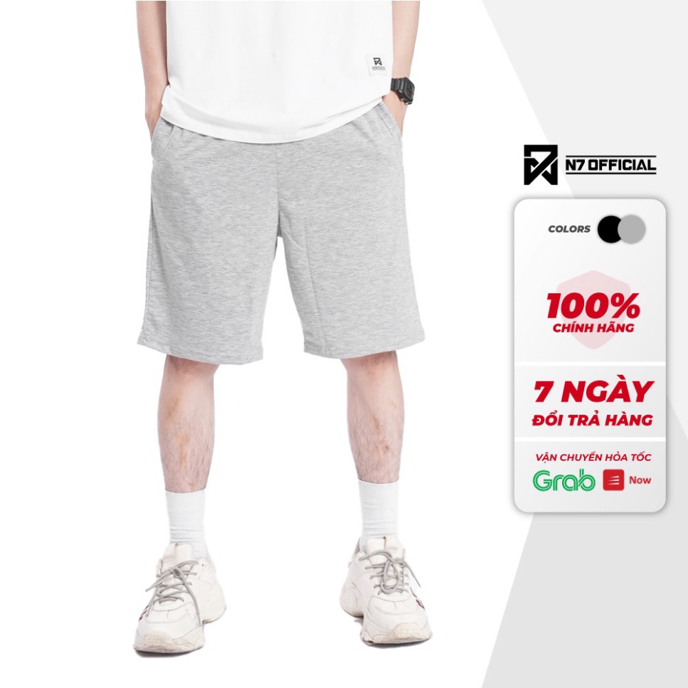 Quần Short Đùi Trơn unisex N7 Basic giới tính Sport oversize korea Ulzzang