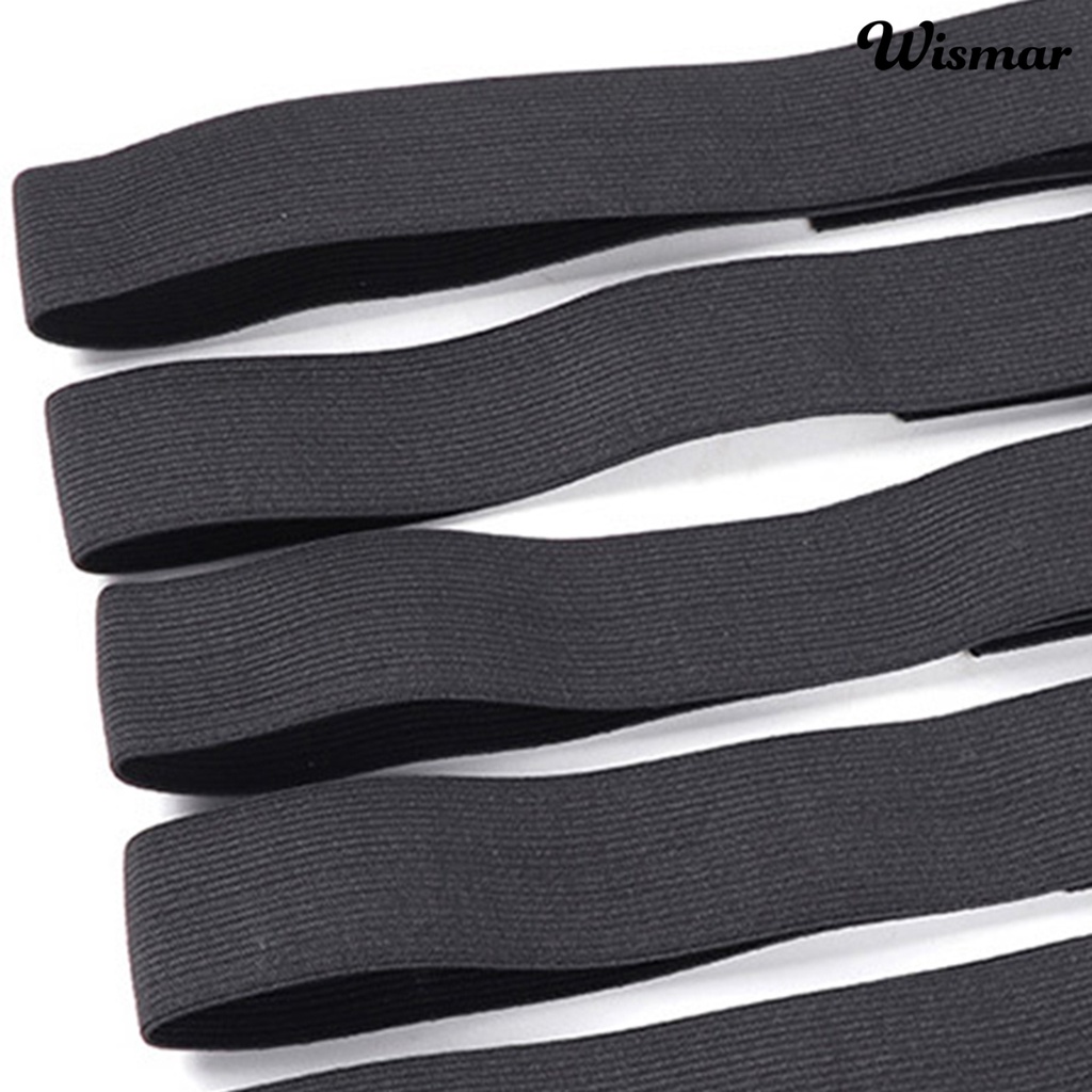 Dây thun đen 2.5/ 3/ 3.5/ 4Cm điều chỉnh giữ viền mép tóc giả kiểu băng dán