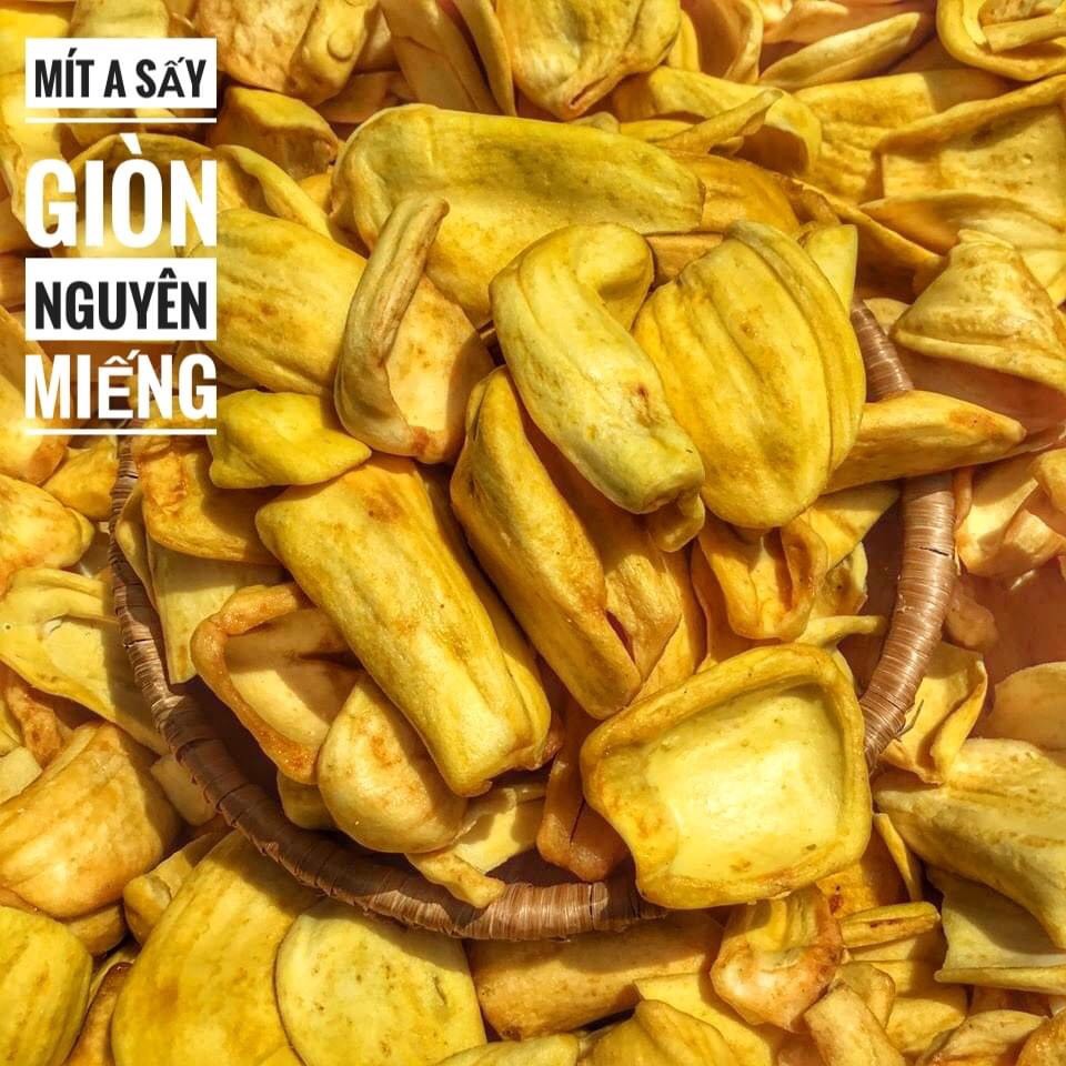 Mít thái sấy nguyên miếng xuất khẩu loại ngon - túi 1 kg