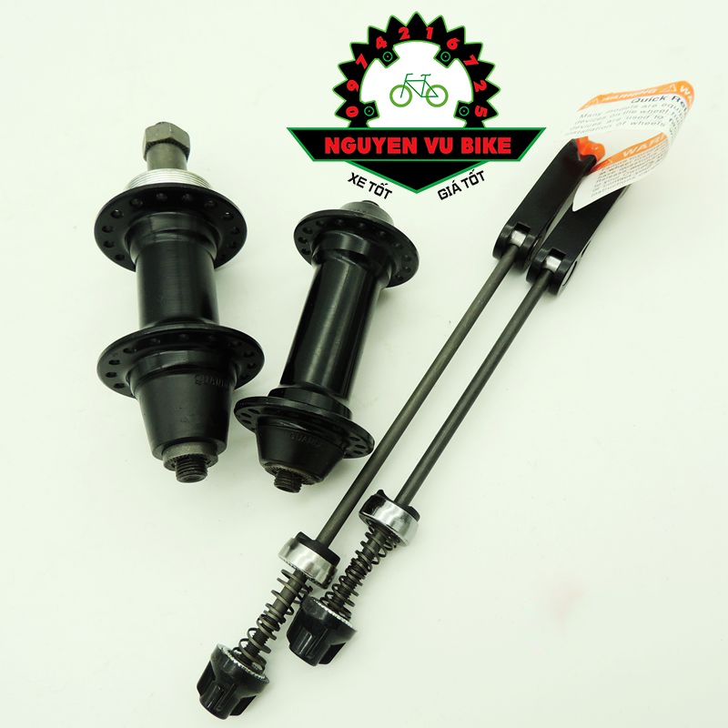 Đùm xe đạp, moayo nhôm xe thể thao phanh u, líp vặn 32, 36 lỗ