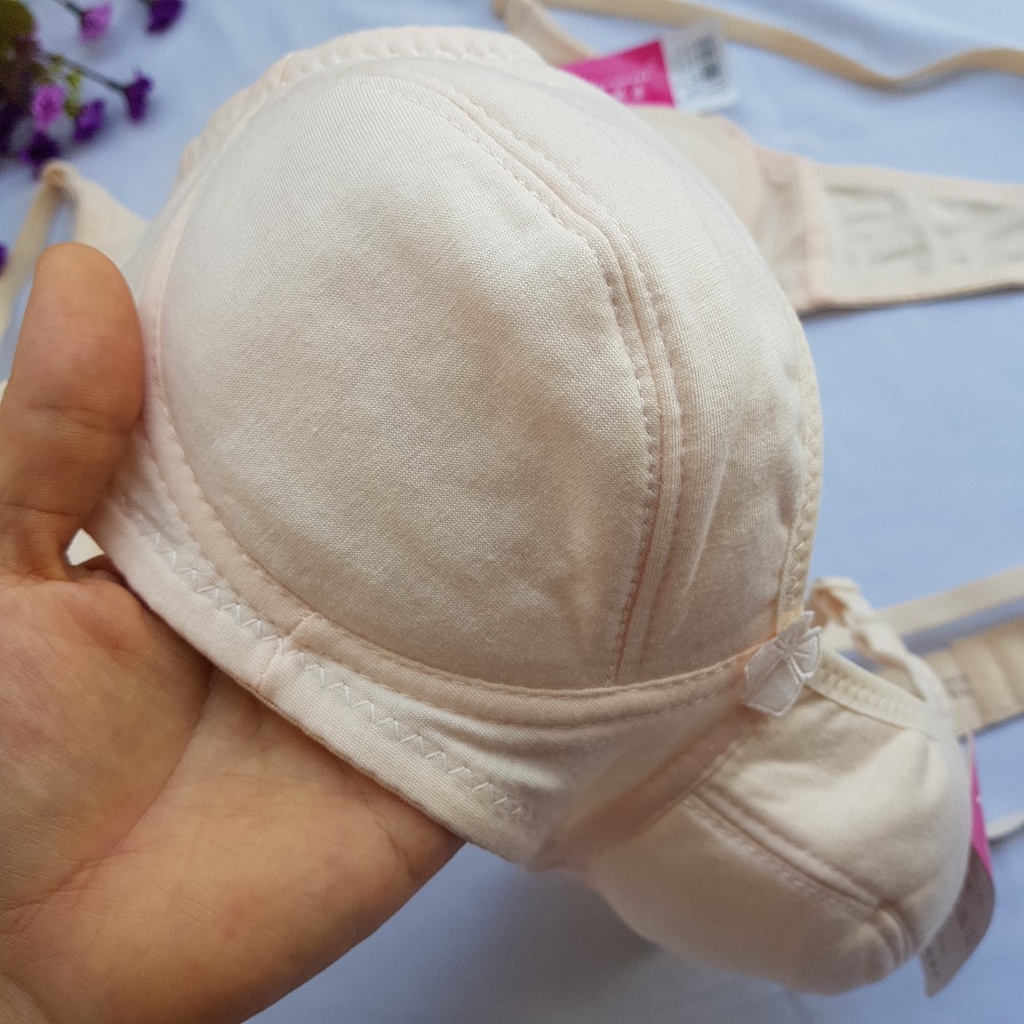 Áo lót mỏng cotton mác hông