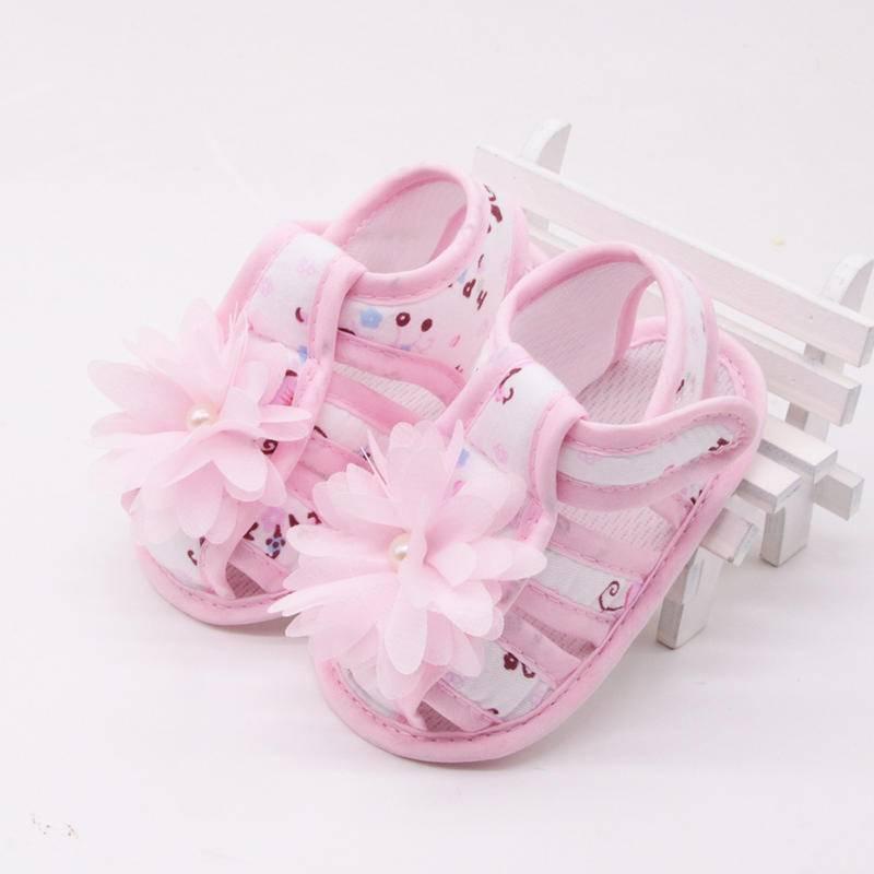 Giày đế mềm xinh xắn cho bé gái từ 3-6-9-11 tháng tuổi 0-1 tuổi