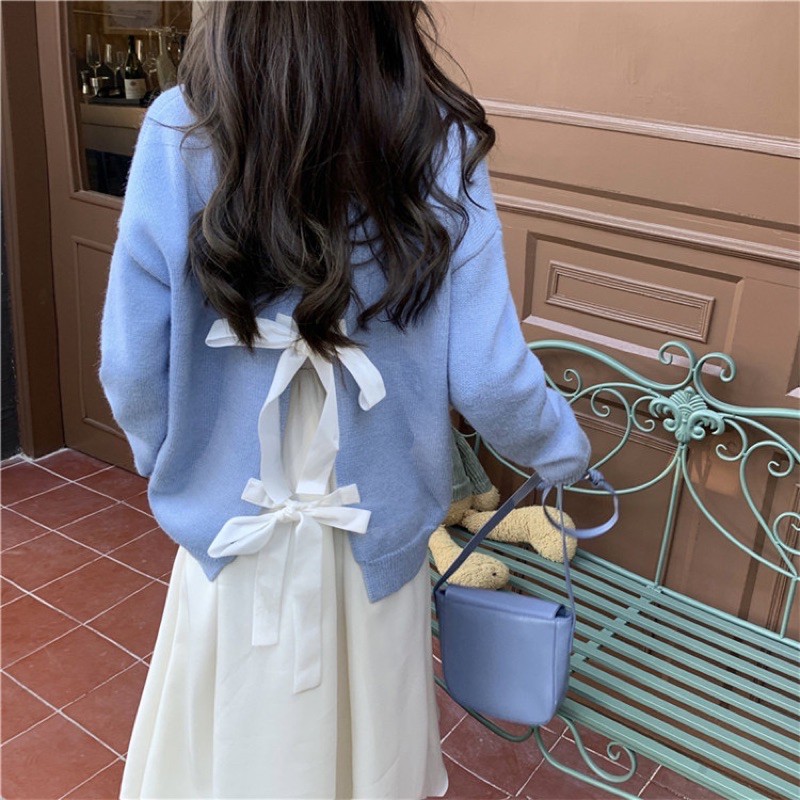 [ORDER] Set váy dây mix áo len | BigBuy360 - bigbuy360.vn