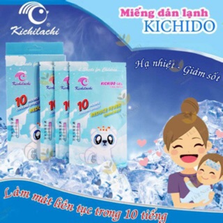 Hộp 6 miếng dán hạ sốt kichido nhật bản