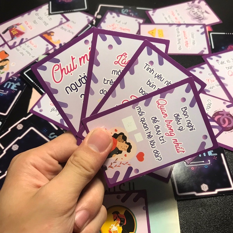 Bộ Bài &quot;Say Mê&quot; Drinking Game Dành Cho Các Cặp Đôi Hẹn Hò, Phá Tan Khoảng Cách, Mở Lối Tình Yêu
