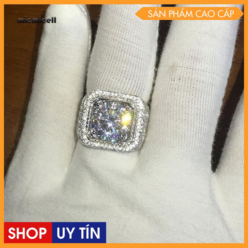 [Shop Uy Tín] {Bán Lẻ Rẻ Như Buôn} [Sale 80% Bán rẻ hơn cả giá nhập ] Nhẫn đính hôn thiết kế sang trọng cho nam