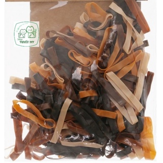 100gr thun cột tóc 3 tông màu vintage
