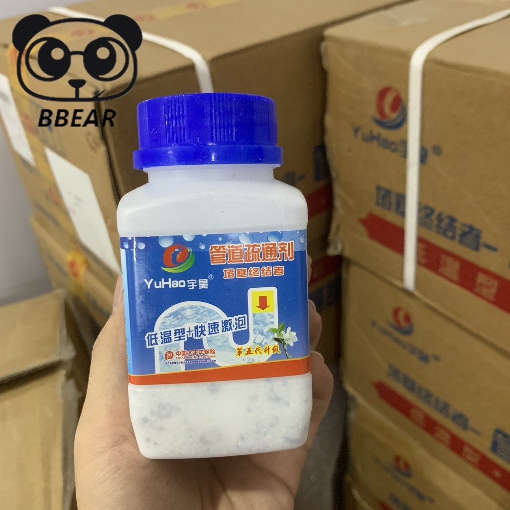 Bột Thông Cống Nắp Xanh Cực Mạnh, Thông Tắc Bồn Cầu Thần Thánh, Nhanh Chóng Thế Hệ Mới