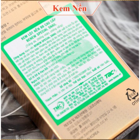 Kem nền BB siêu mịn lâu trôi dưỡng trắng Special Snail Benew Hàn Quốc SS11