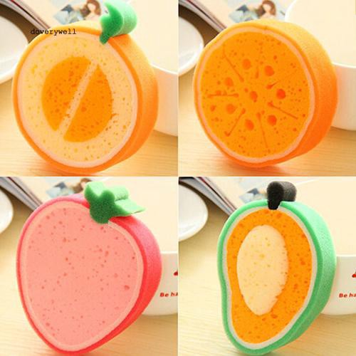 Miếng bọt biển rửa chén hình trái cây dễ thương