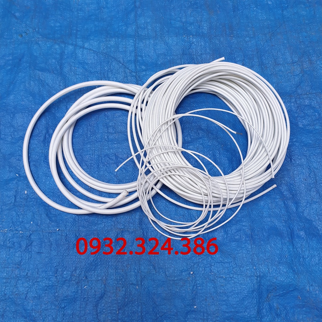 Dây điện chịu nhiệt , chống cháy nhiệt độ cao 1x2,5 giá/1m