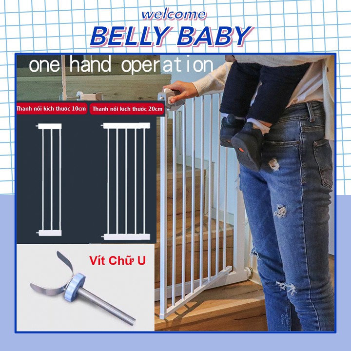 Thanh Chắn Cầu Thang Belly Baby 2022